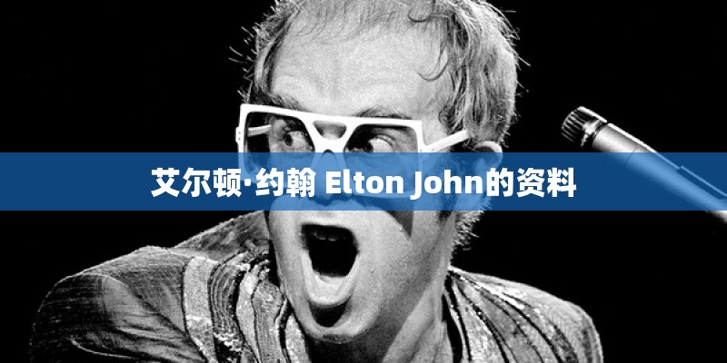 艾尔顿·约翰 Elton John的资料