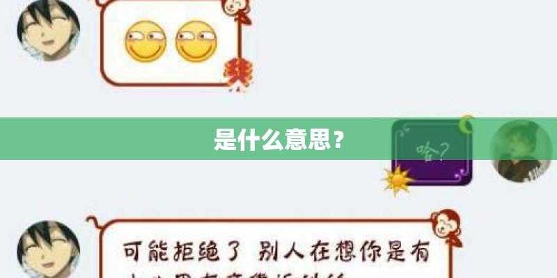 是什么意思？
