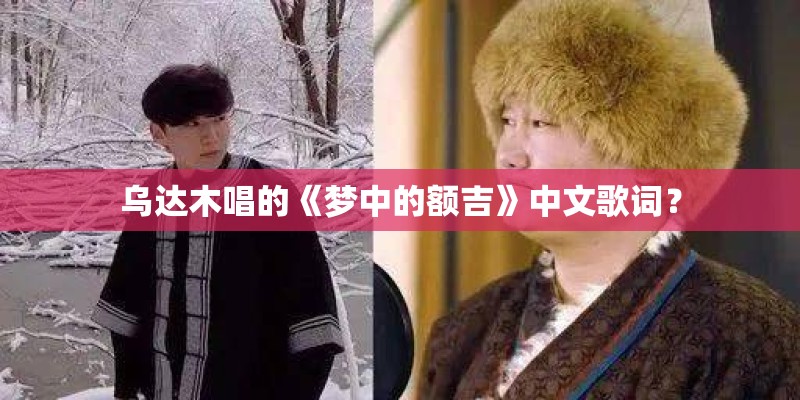 乌达木唱的《梦中的额吉》中文歌词？